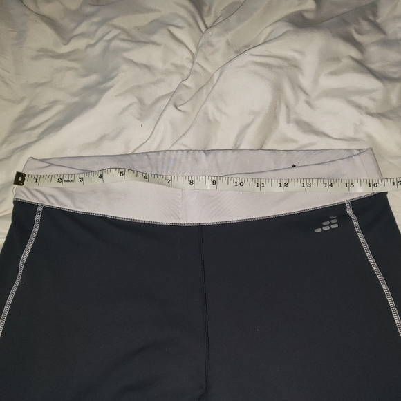 BCG large pink and black work out capri Leggings - Picture 6 of 7